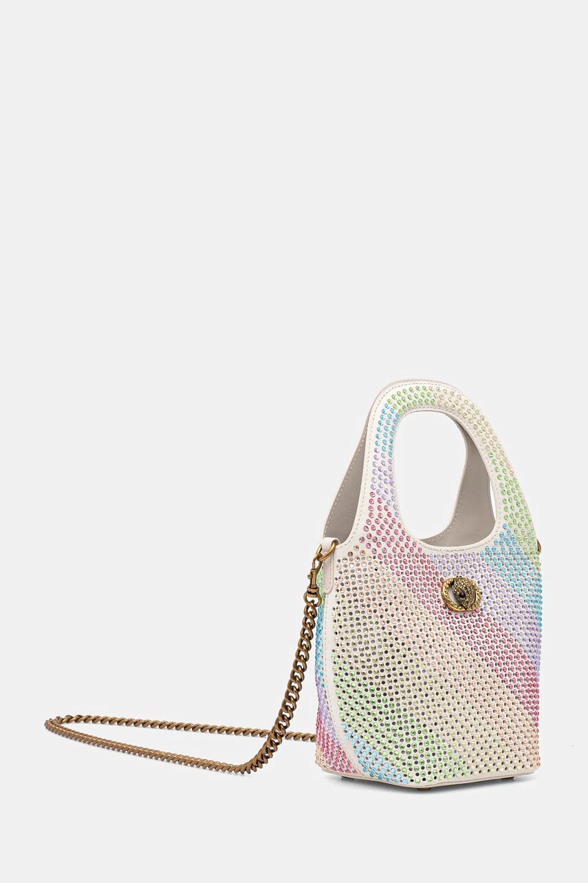Замшева сумочка Kurt Geiger London CHELSEA колір бежевий 4359044209