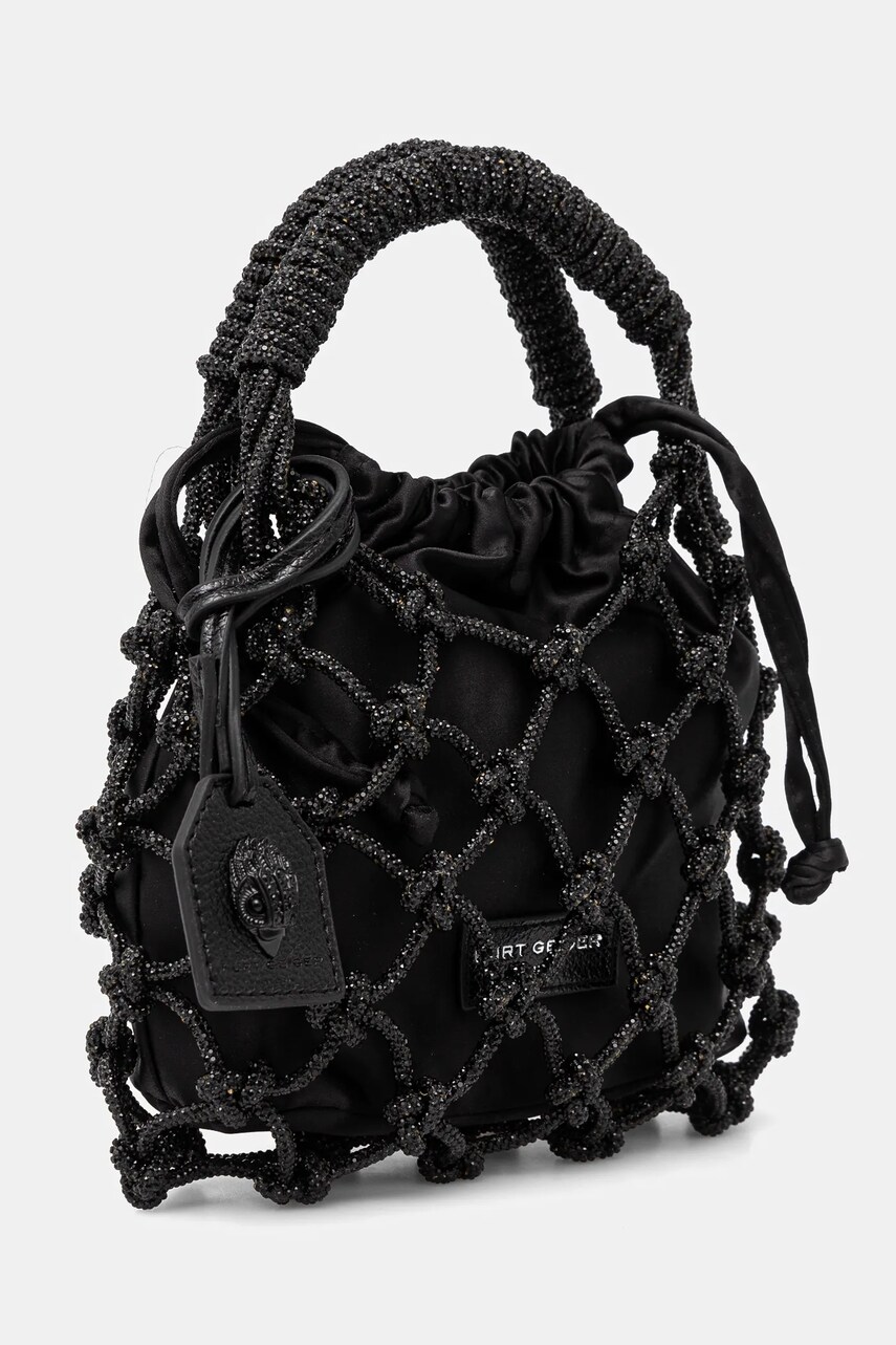 Сумочка Kurt Geiger London колір чорний 4355900999