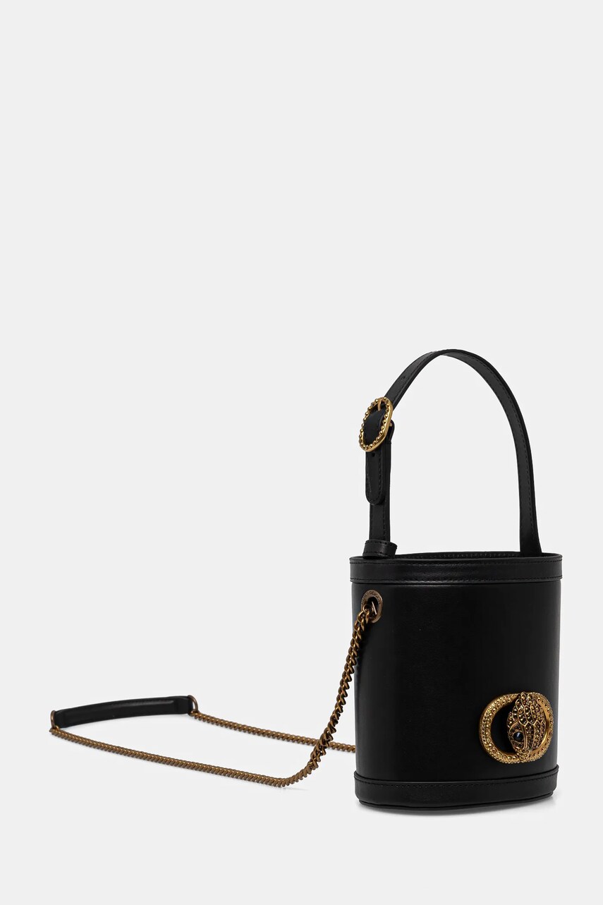 Шкіряна сумочка Kurt Geiger London CHELSEA колір чорний 4354701169