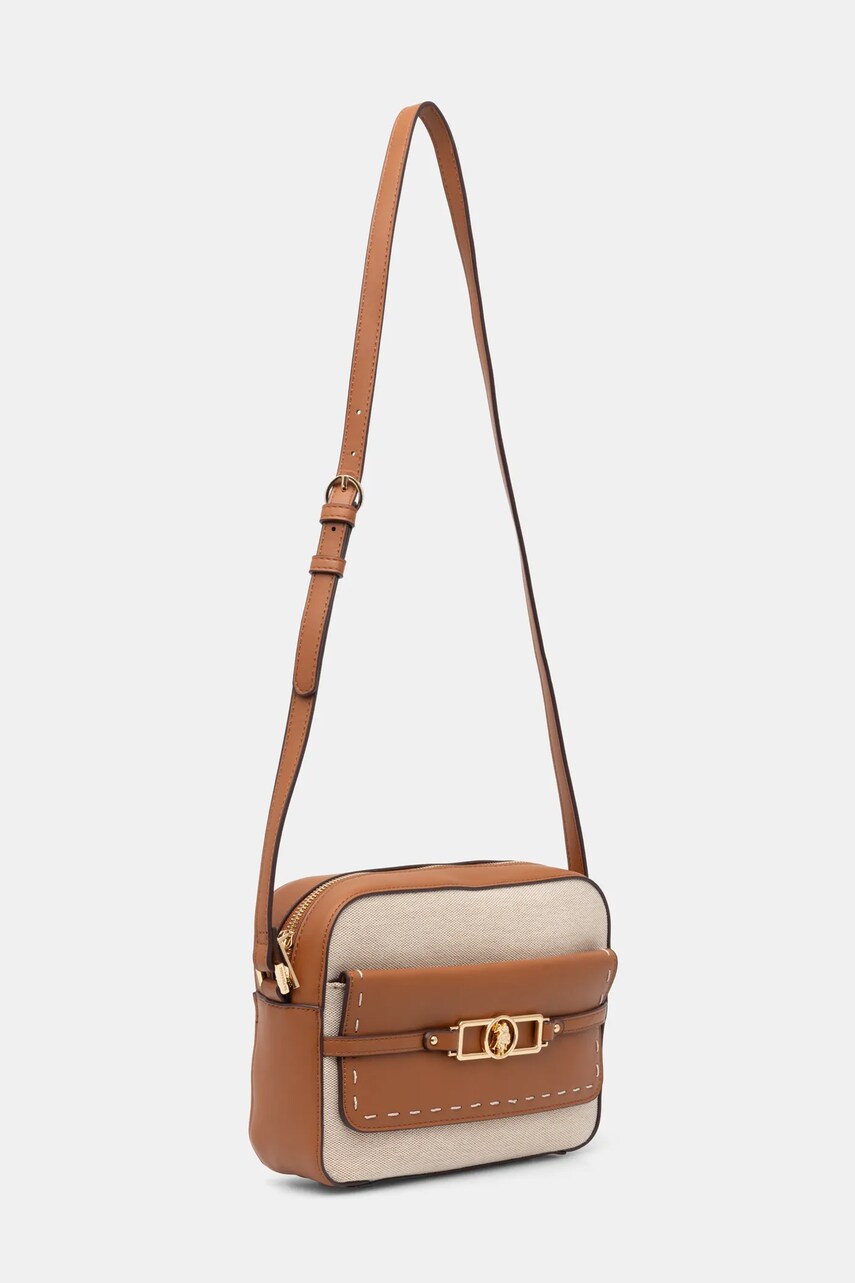 Сумочка U.S. Polo Assn. Marple колір бежевий BEUQM8638WC2