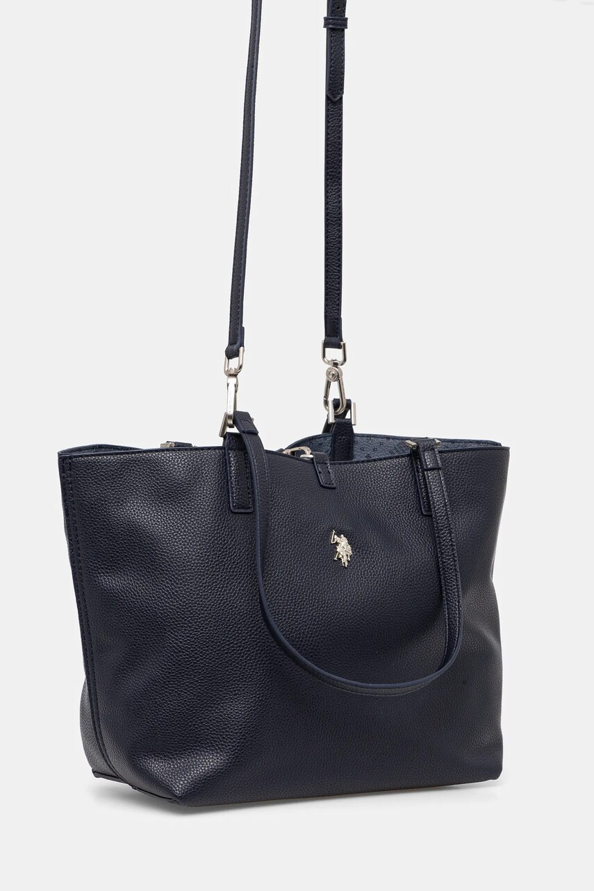 Двостороння сумочка U.S. Polo Assn. Malibu колір синій BEUM08707WVP