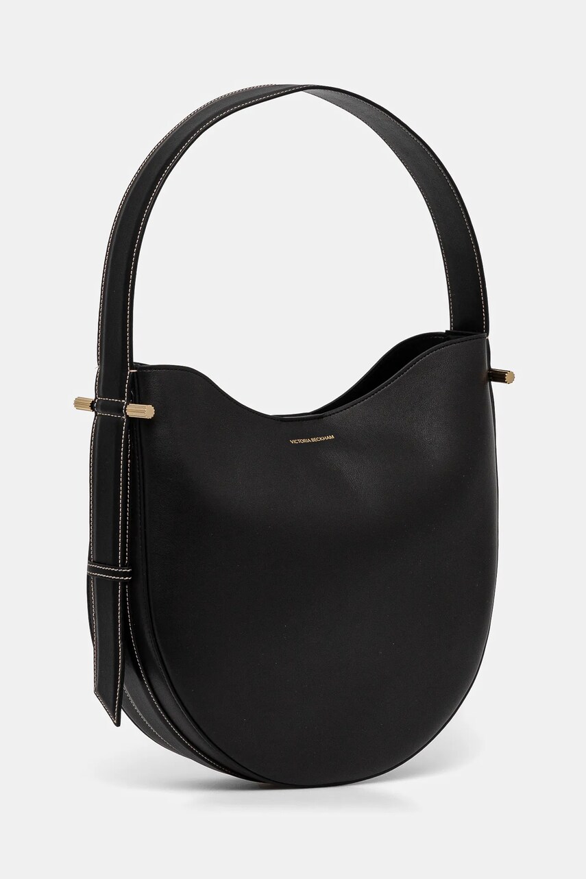 Шкіряна сумочка Victoria Beckham колір чорний B125AAC006325A