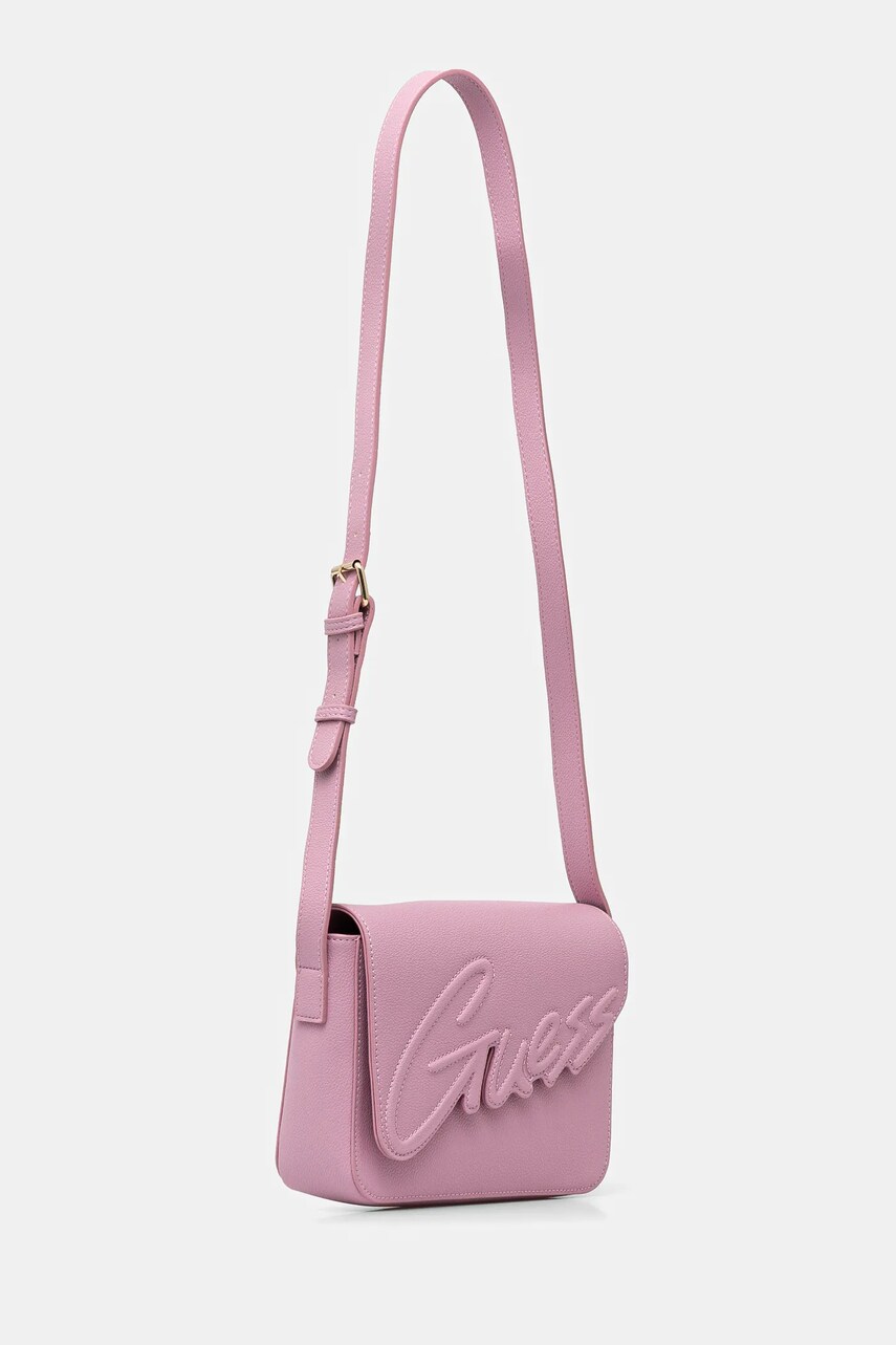 Сумочка Guess Girl колір рожевий J3YZ32 WG730
