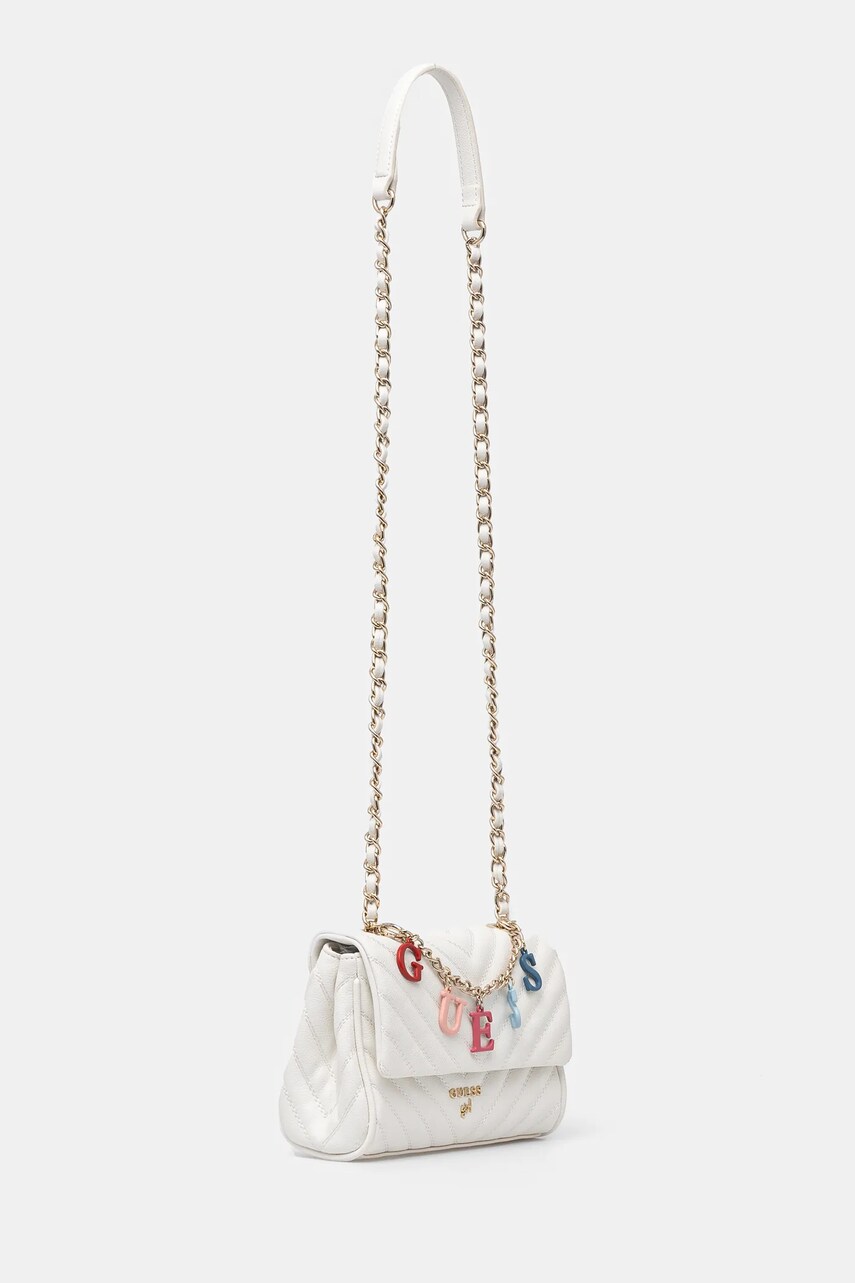 Сумочка Guess Girl колір бежевий J4YZ45 WFZL0