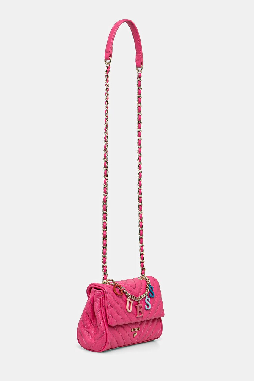 Сумочка Guess Girl колір рожевий J4YZ45 WFZL0