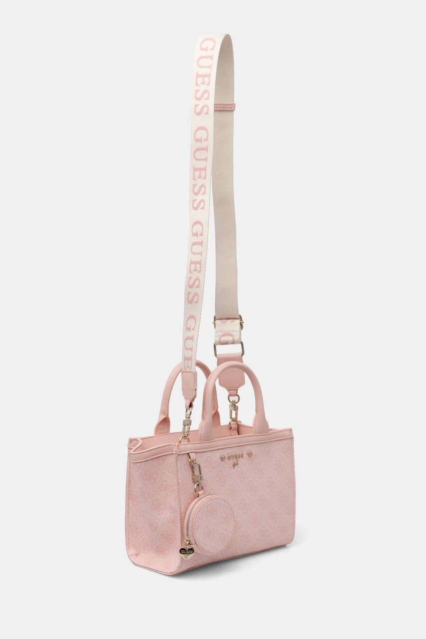 Сумочка Guess Girl колір рожевий J5RZ31 WFMF0