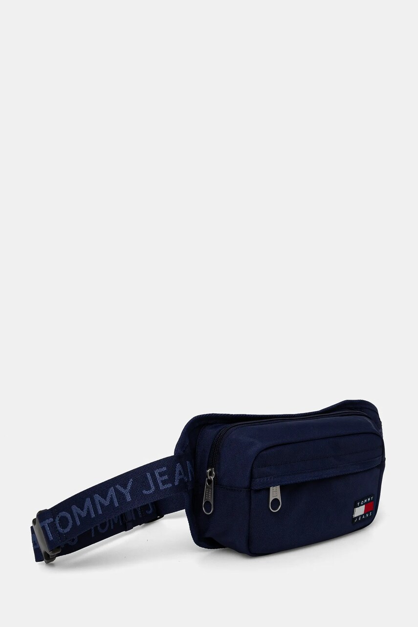Сумка на пояс Tommy Jeans колір синій AM0AM12919