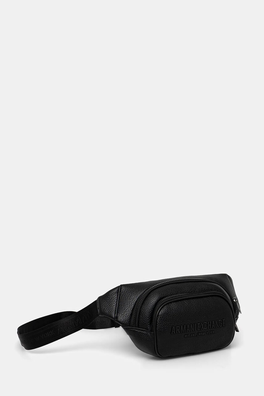 Сумка на пояс Armani Exchange колір чорний XM000153 AF11931