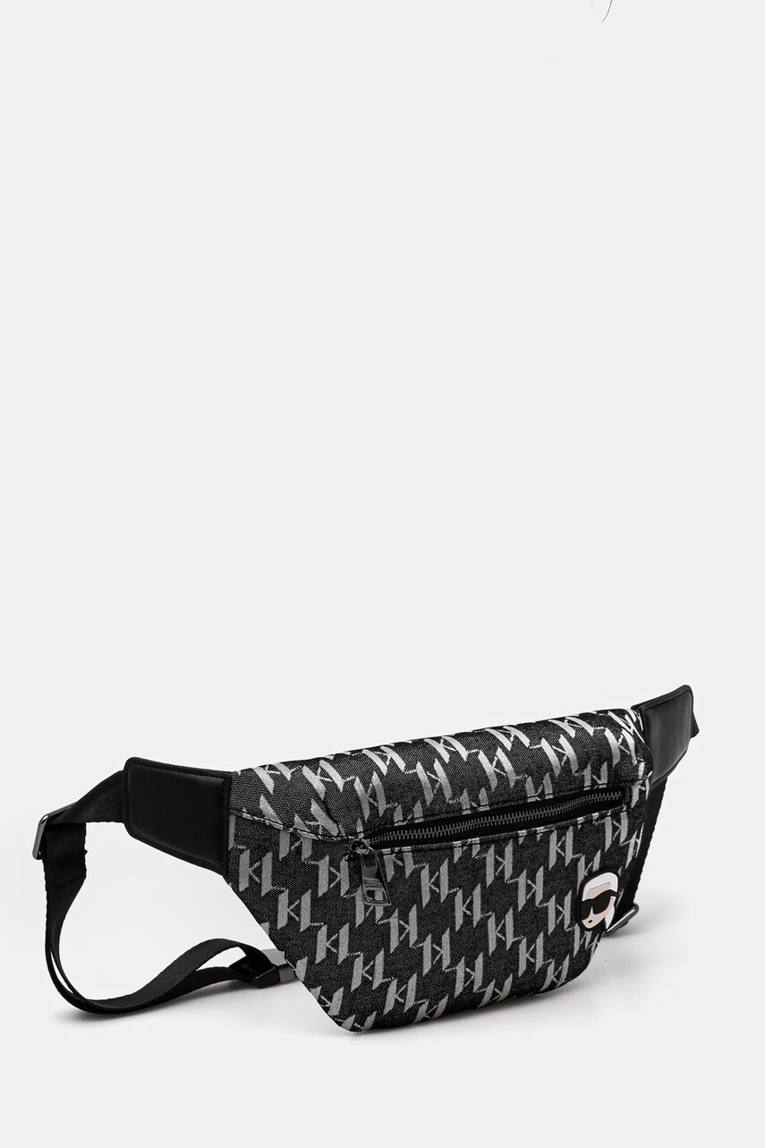 Сумка на пояс Karl Lagerfeld колір чорний 551189.805915