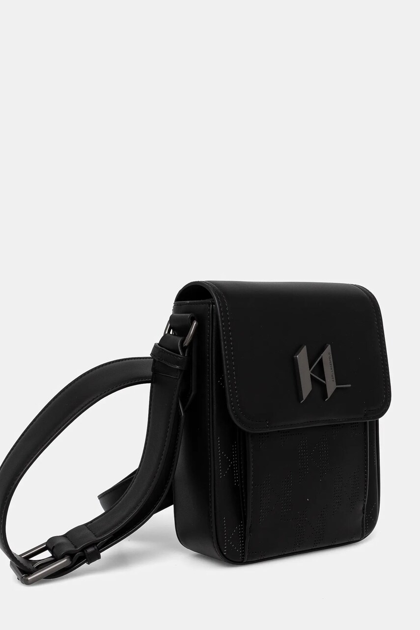 Сумка Karl Lagerfeld K/PLAK колір чорний 246M3076