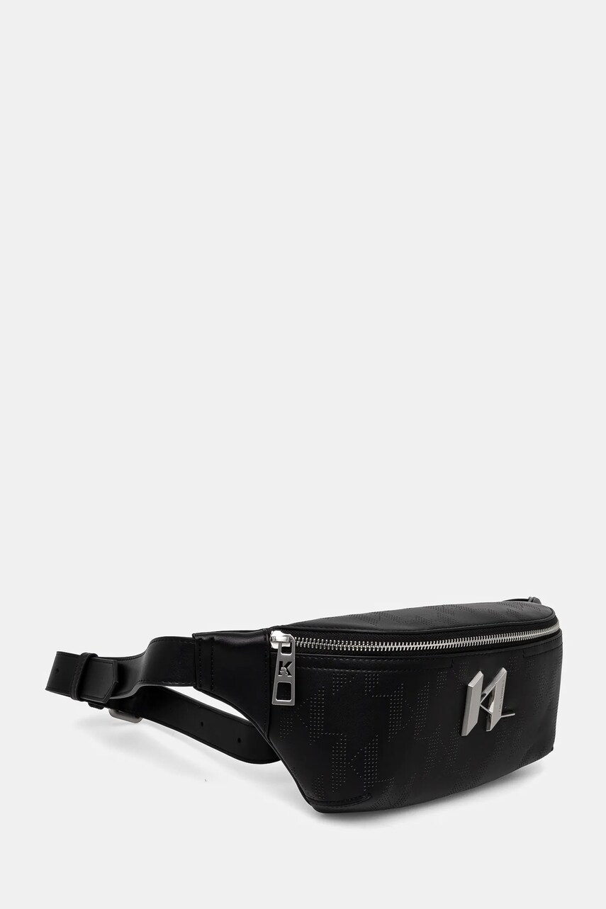 Сумка на пояс Karl Lagerfeld K/PLAK колір чорний A1M30090