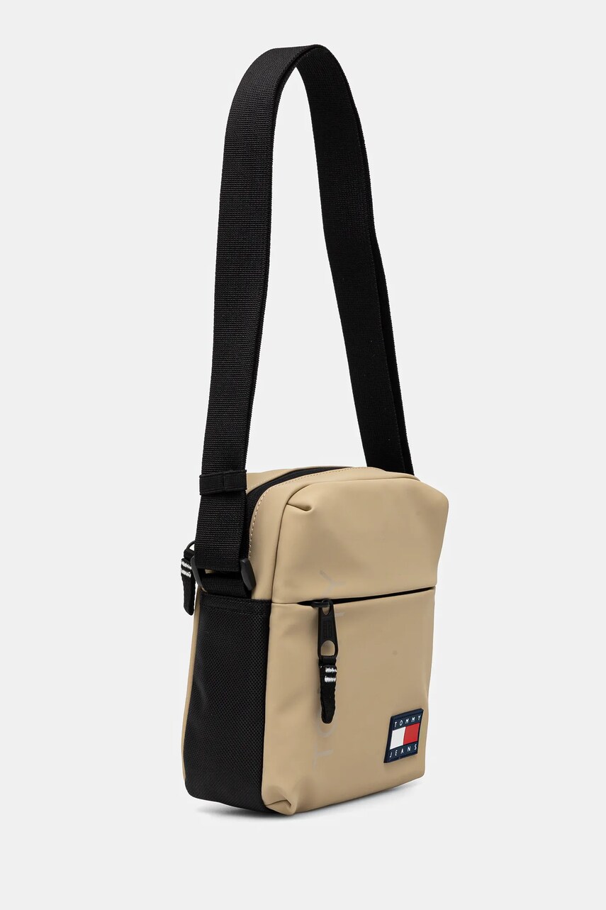 Сумка Tommy Jeans колір бежевий AM0AM13270
