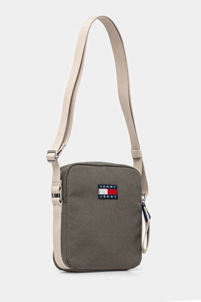 Сумка Tommy Jeans колір зелений AM0AM13277