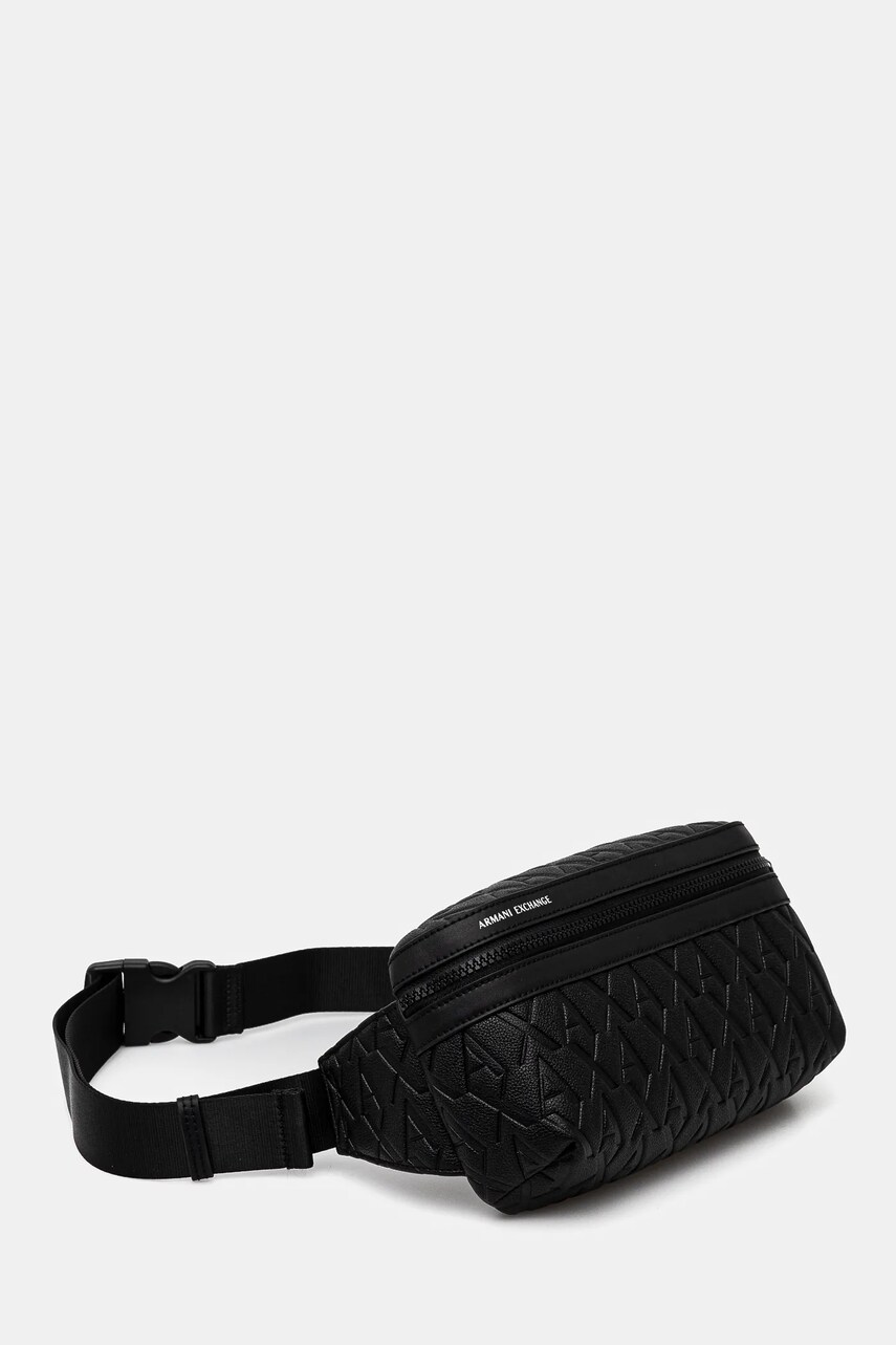 Сумка на пояс Armani Exchange колір чорний XM000844 AF12133
