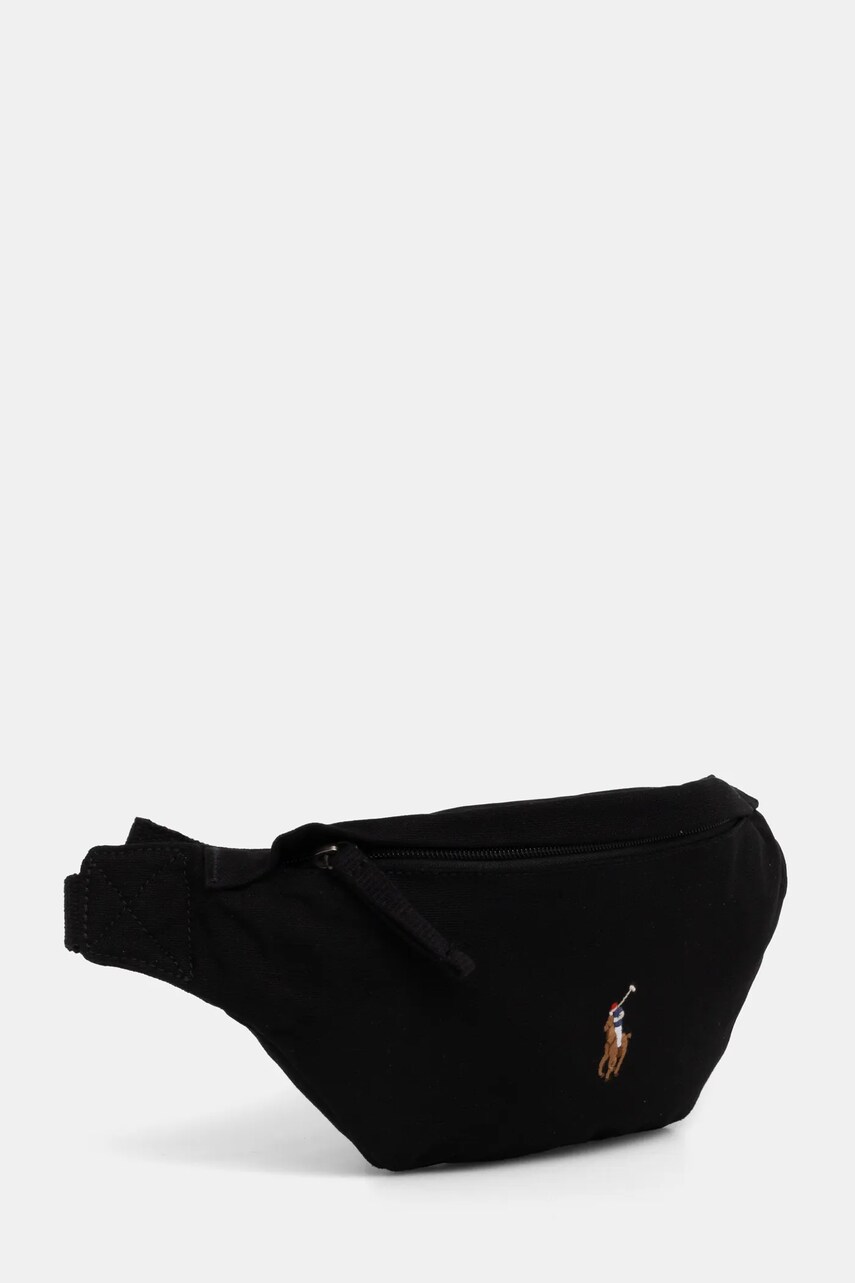Сумка на пояс Polo Ralph Lauren колір чорний 405967605