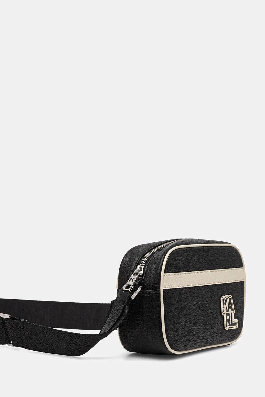 Сумка Karl Lagerfeld колір чорний ASM30011