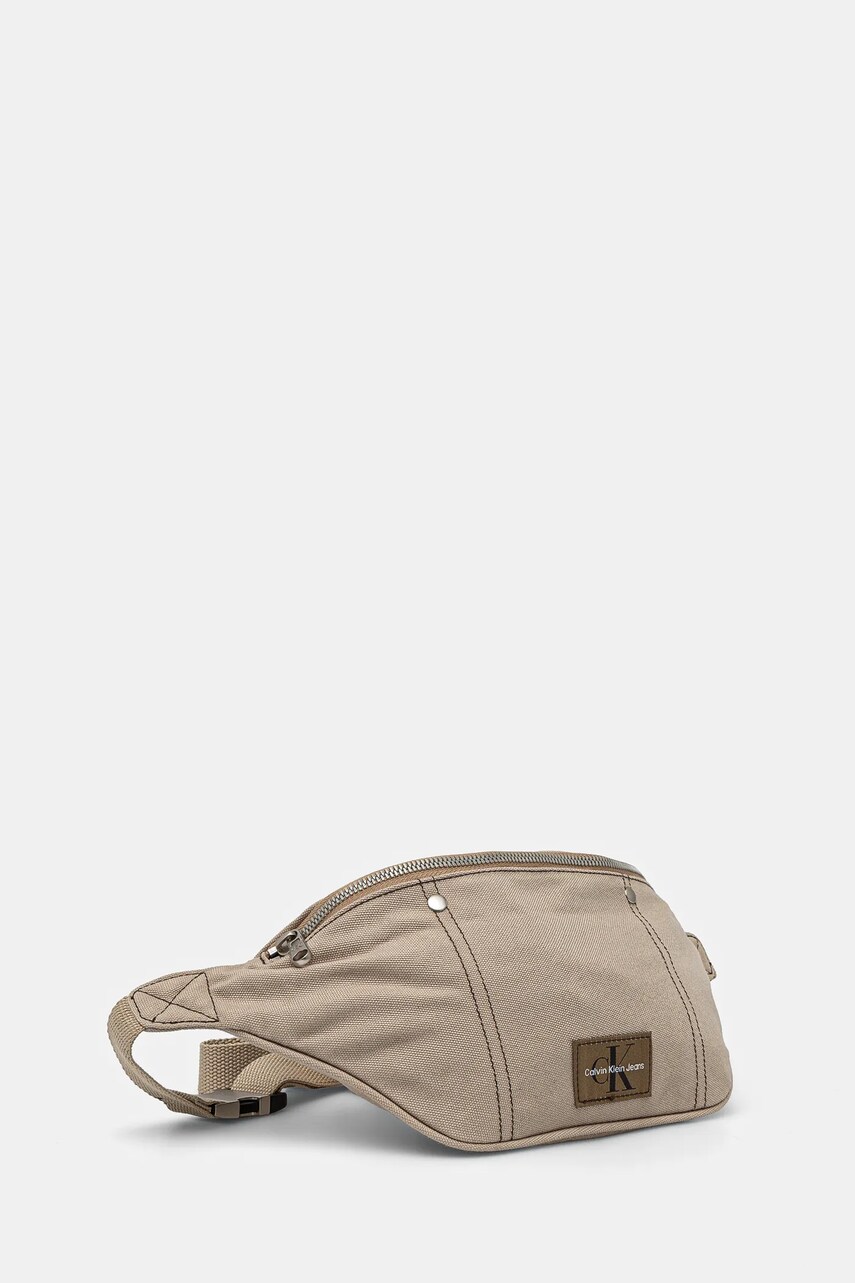 Сумка на пояс Calvin Klein Jeans колір бежевий LV04G3027G