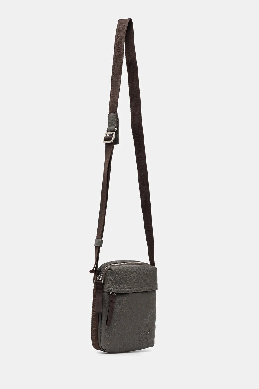 Сумка Calvin Klein Jeans чоловіча колір зелений LV04G3080G