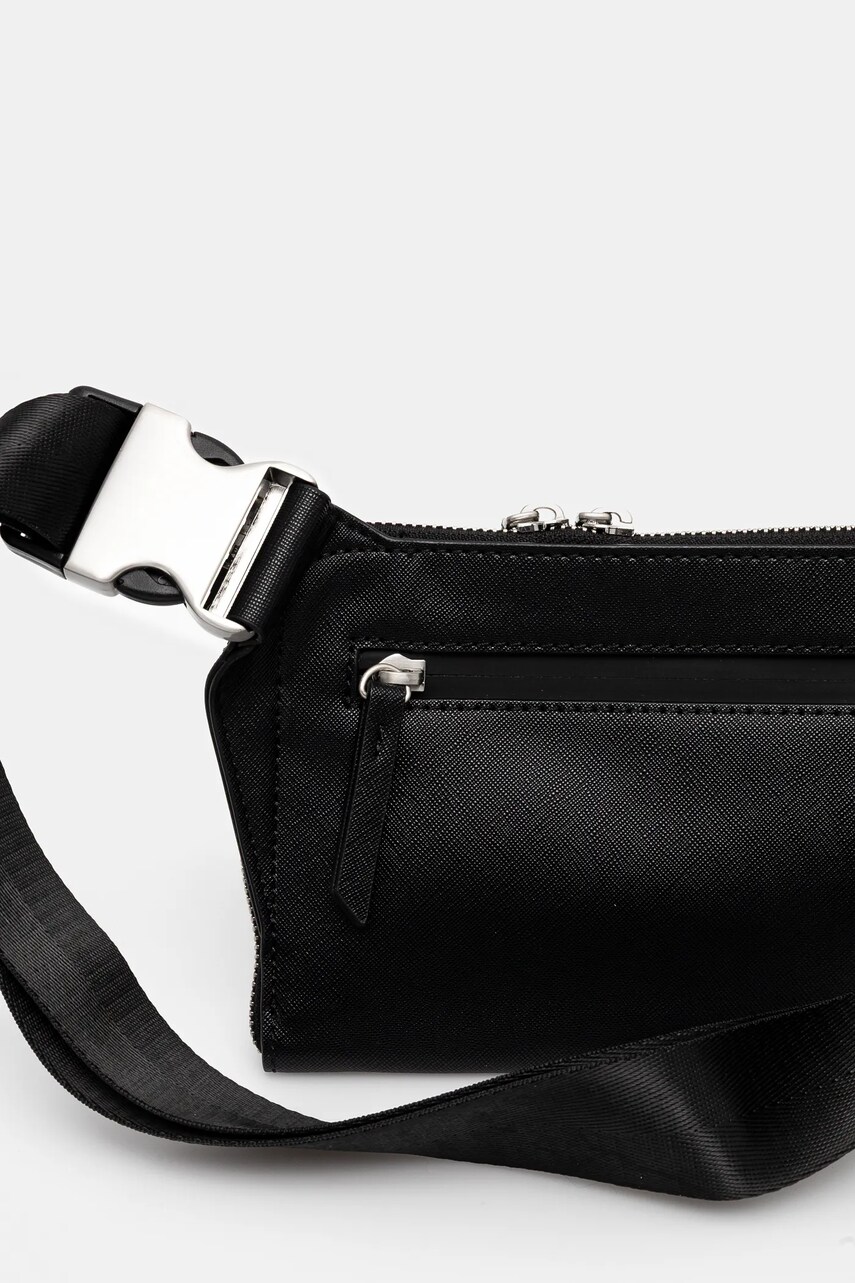 Сумка на пояс Guess MILANO колір чорний HMMISA P5214