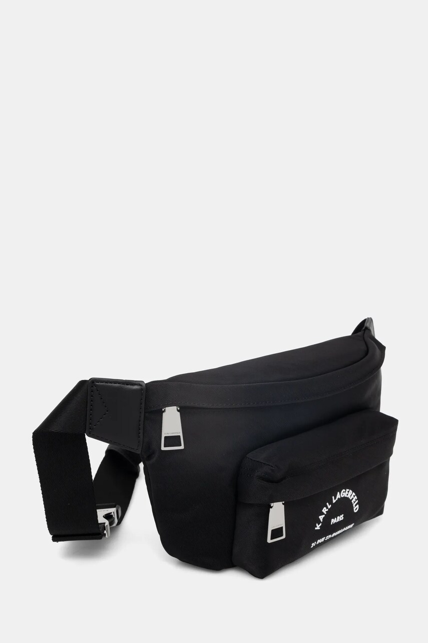 Сумка на пояс Karl Lagerfeld K/RSG колір чорний A1M30102