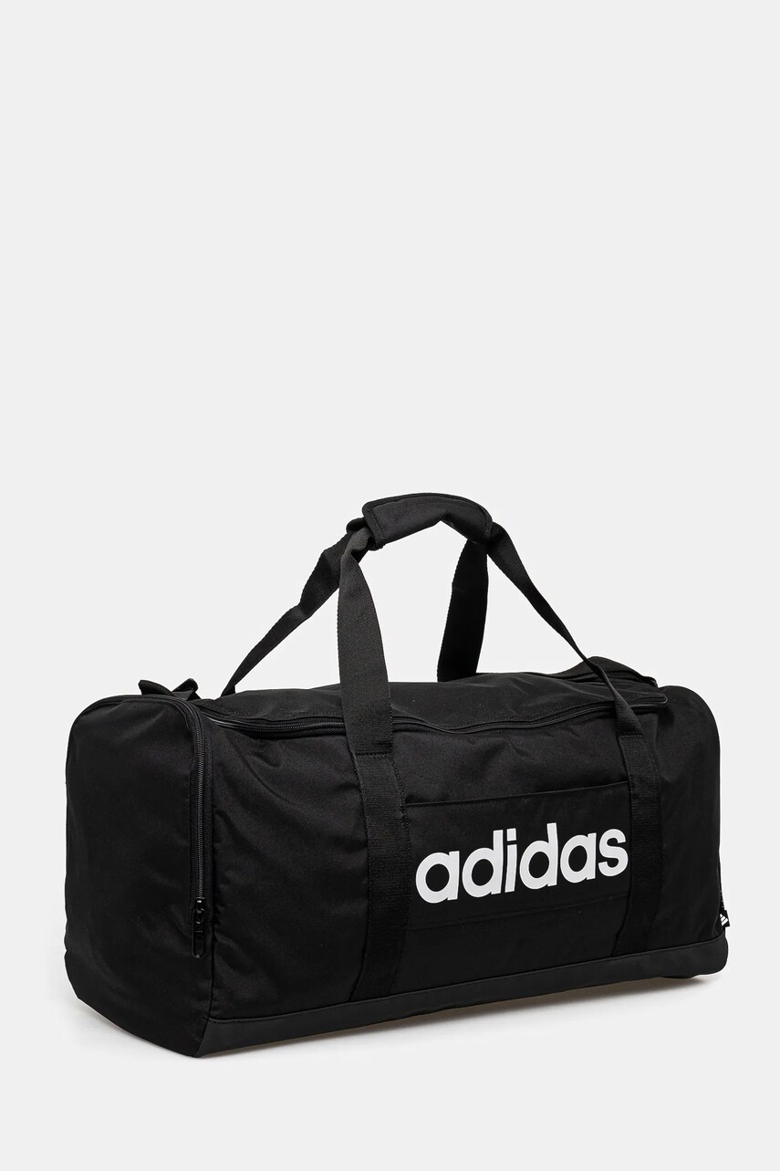 Сумка adidas Linear Duffel колір чорний JD9555