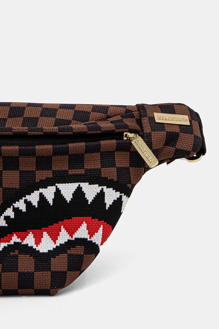 Сумка на пояс Sprayground колір коричневий 910B6841NSZ