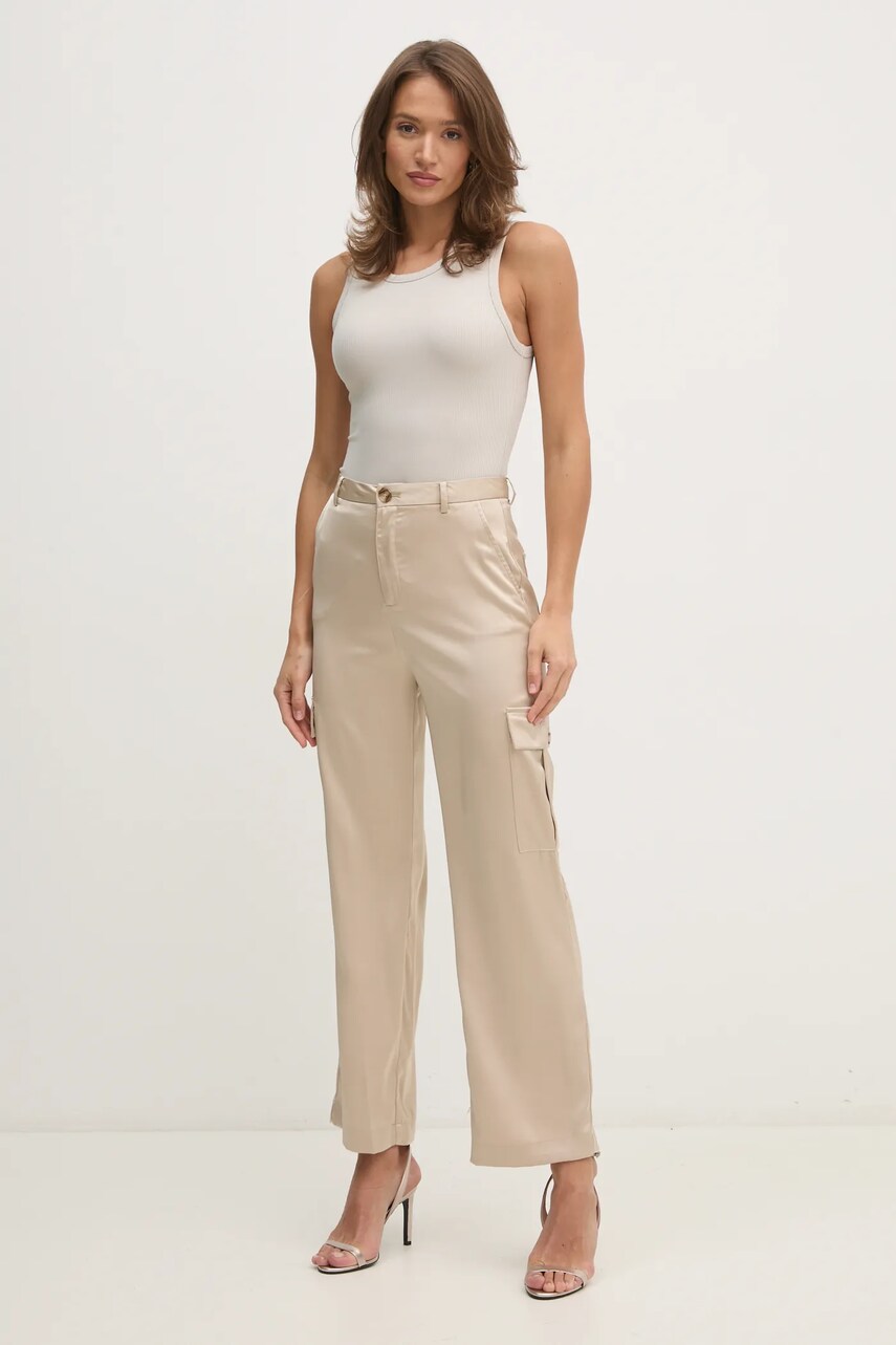 Топ Calvin Klein жіночий колір бежевий K20K208054