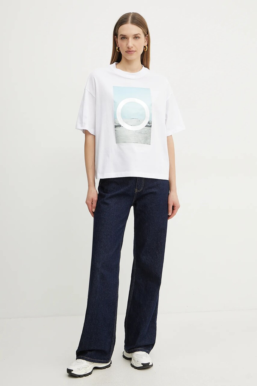 Футболка Armani Exchange жіноча колір білий XW000108 AF10359