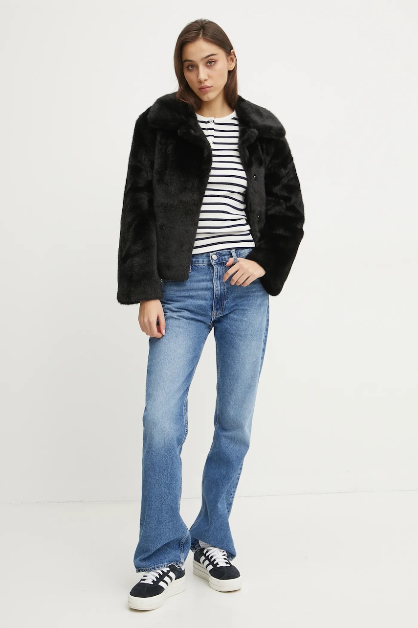 Бавовняний лонгслів Tommy Jeans колір синій DW0DW19501