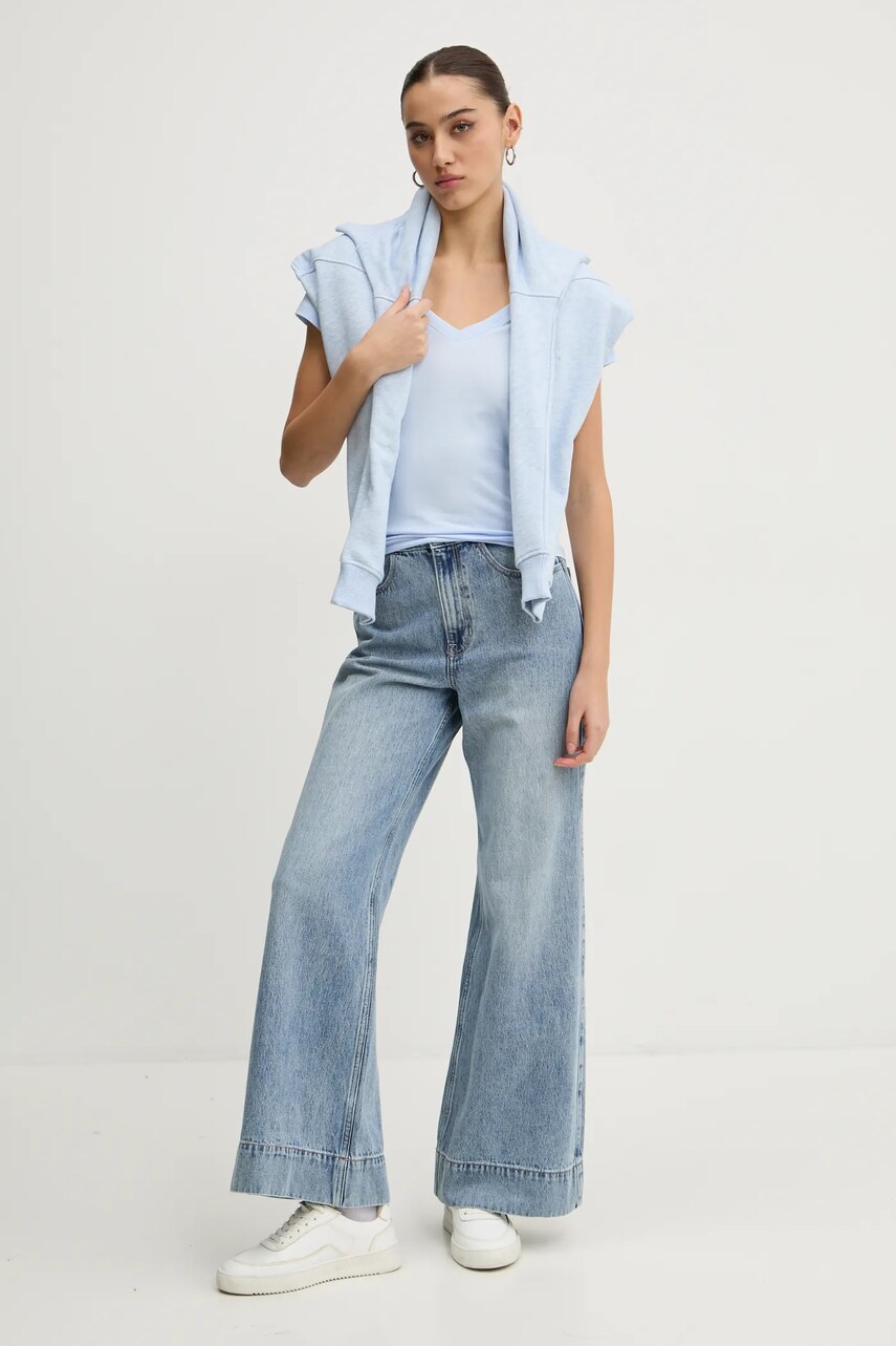 Бавовняна футболка Tommy Jeans жіноча  DW0DW20458