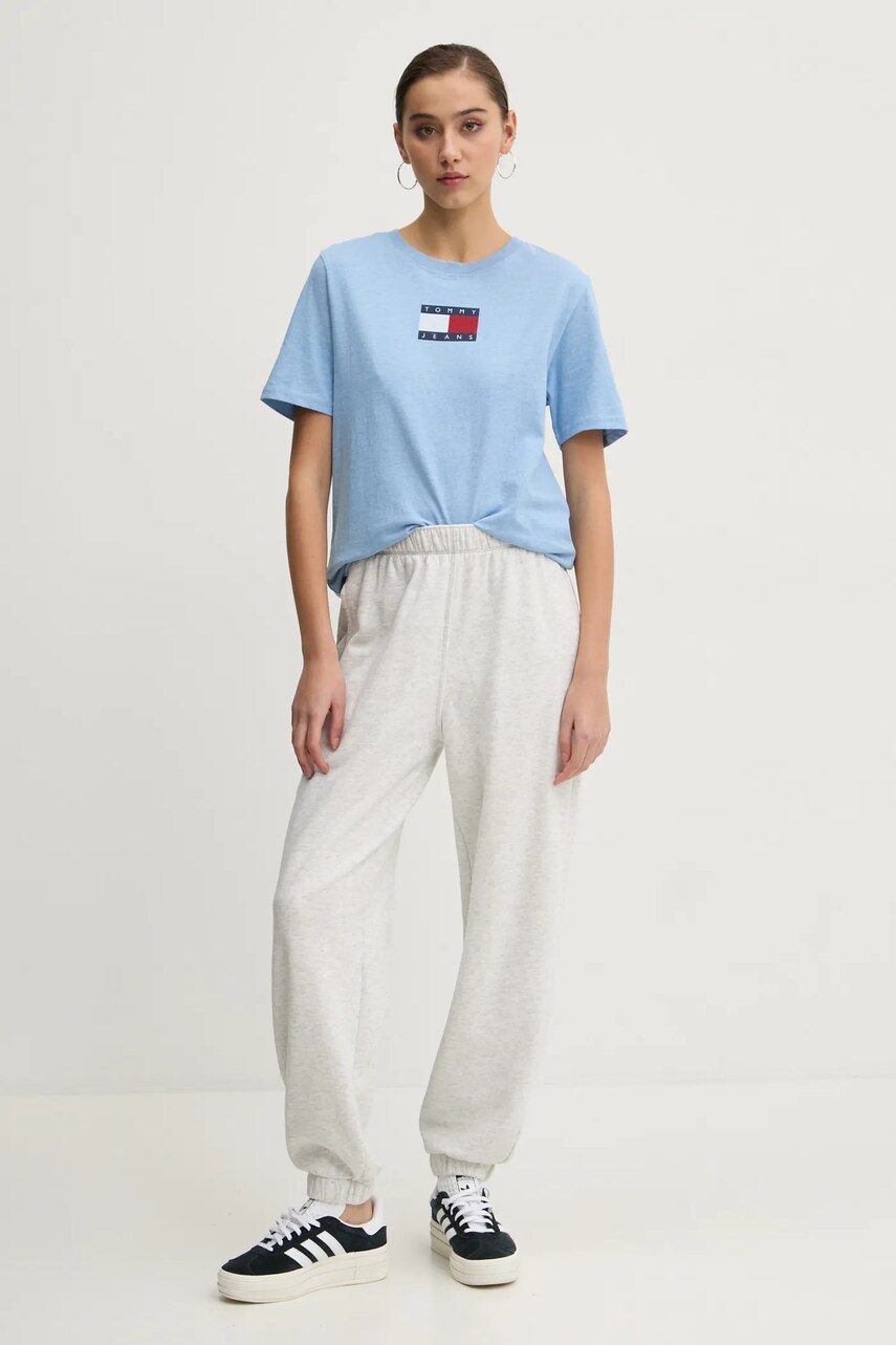 Бавовняна футболка Tommy Jeans жіноча  DW0DW20461