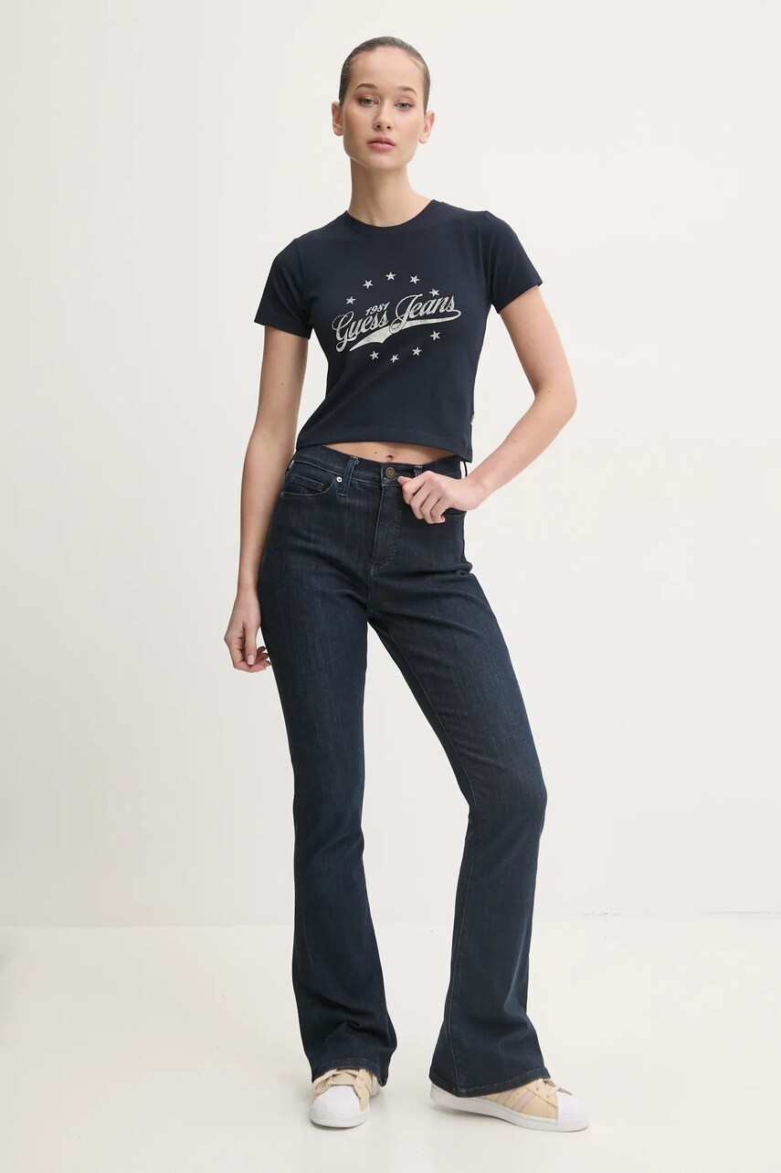 Футболка Guess Jeans жіноча колір синій W5RI59 J1314