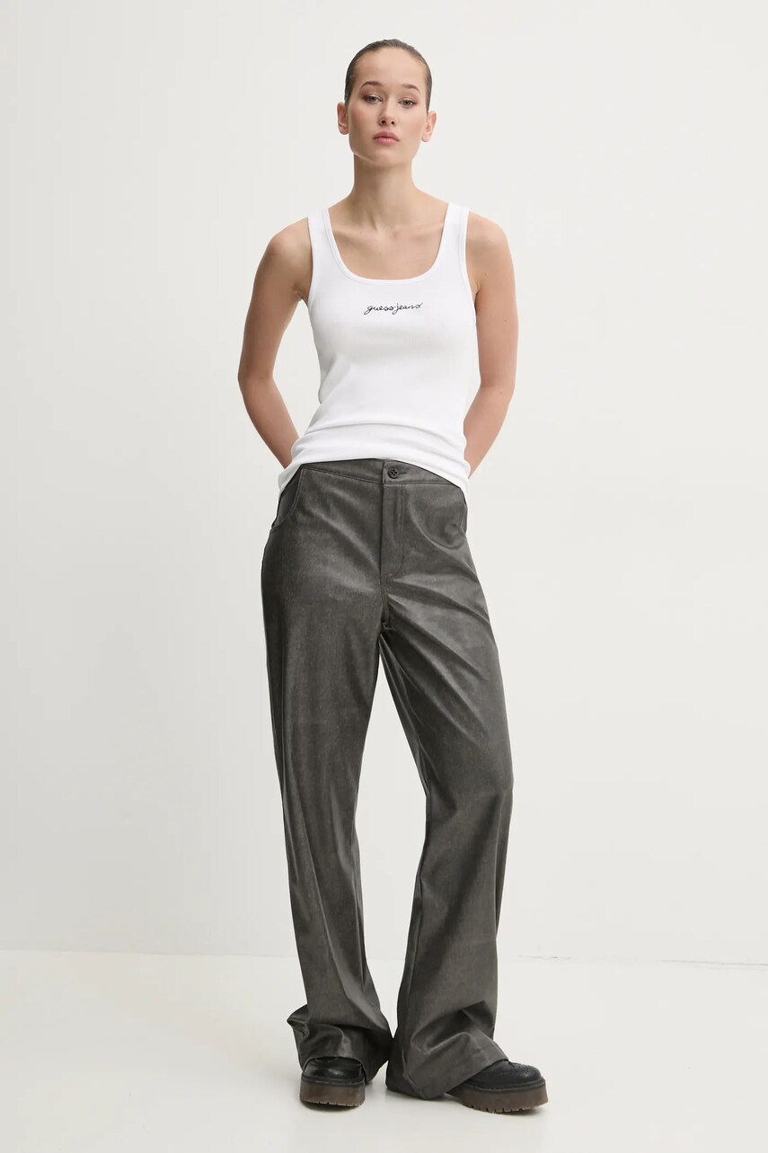 Топ Guess Jeans жіночий колір білий W5RP48 KA0H1