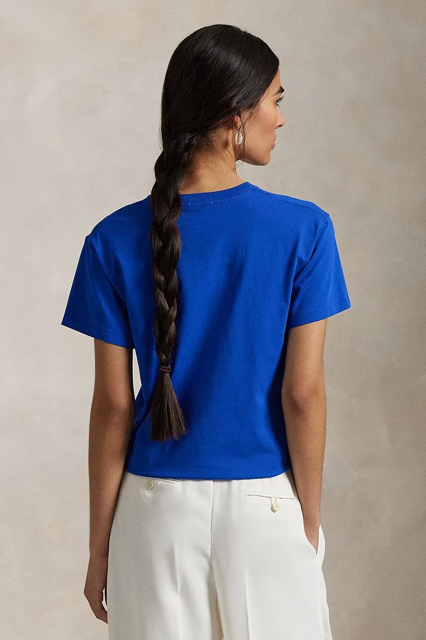 Бавовняна футболка Polo Ralph Lauren жіноча  211959114