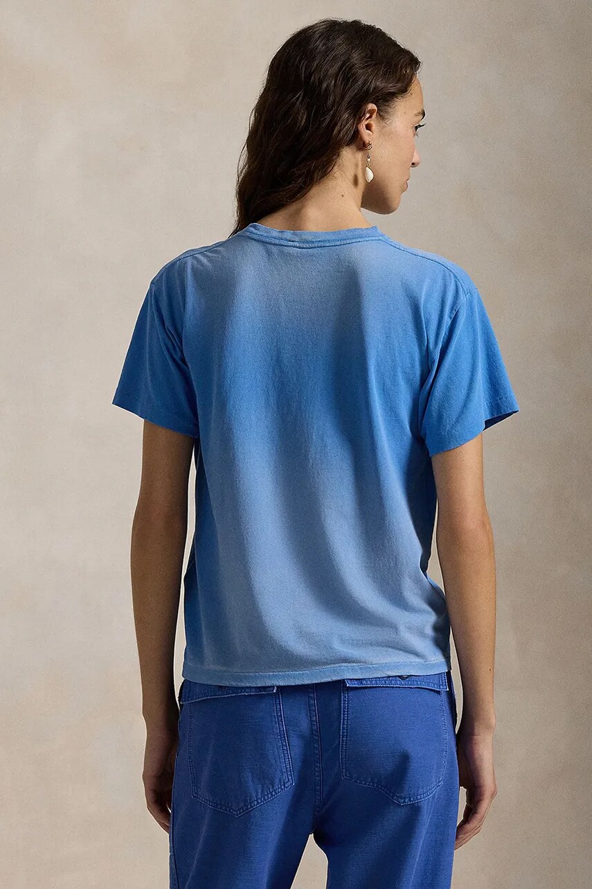 Бавовняна футболка Polo Ralph Lauren жіноча  211959617