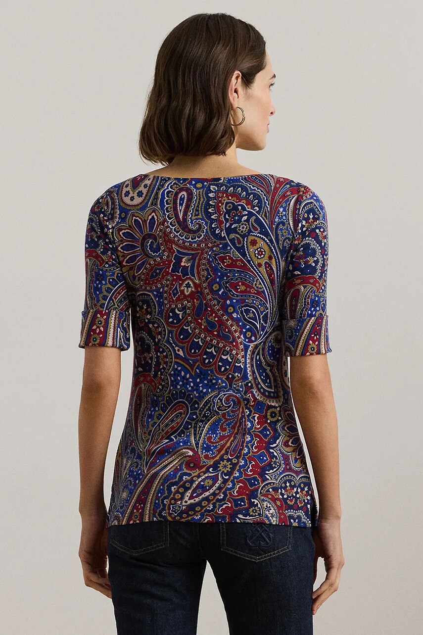 Бавовняна футболка Lauren Ralph Lauren жіночий  200957613