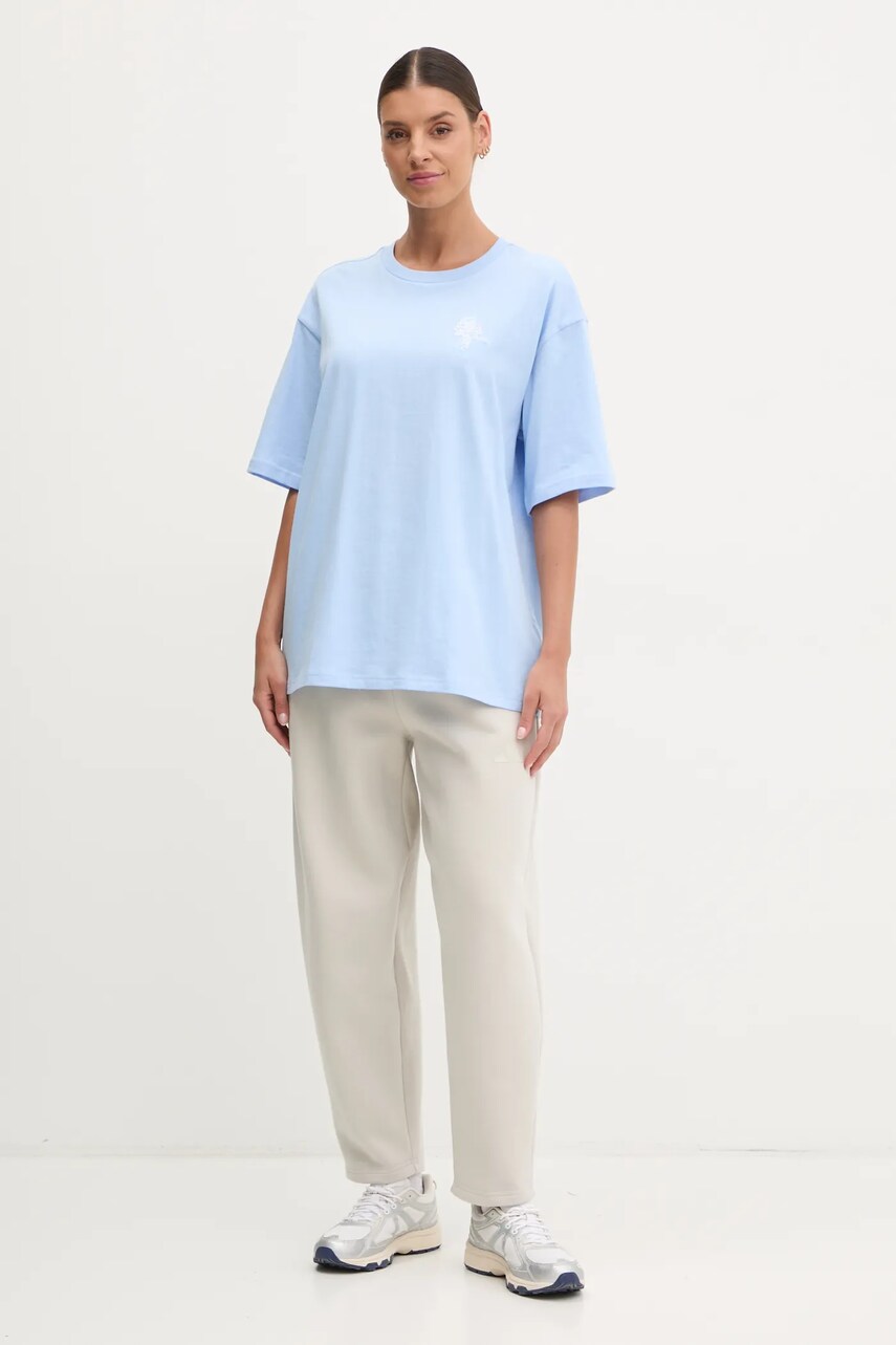 Бавовняна футболка adidas W C PHOTO TEE жіноча  JN9090