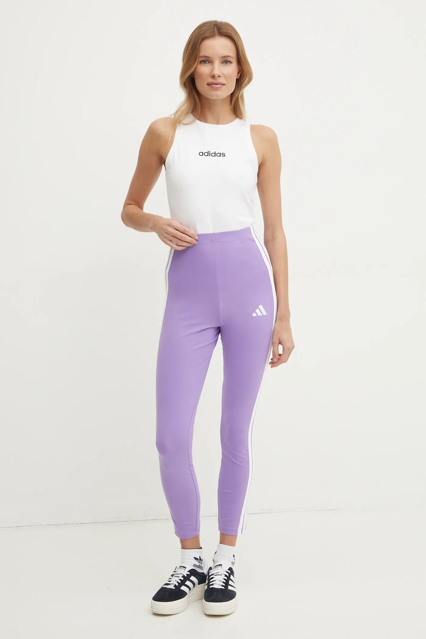 Топ adidas Essentials Linear жіночий колір білий JC5799
