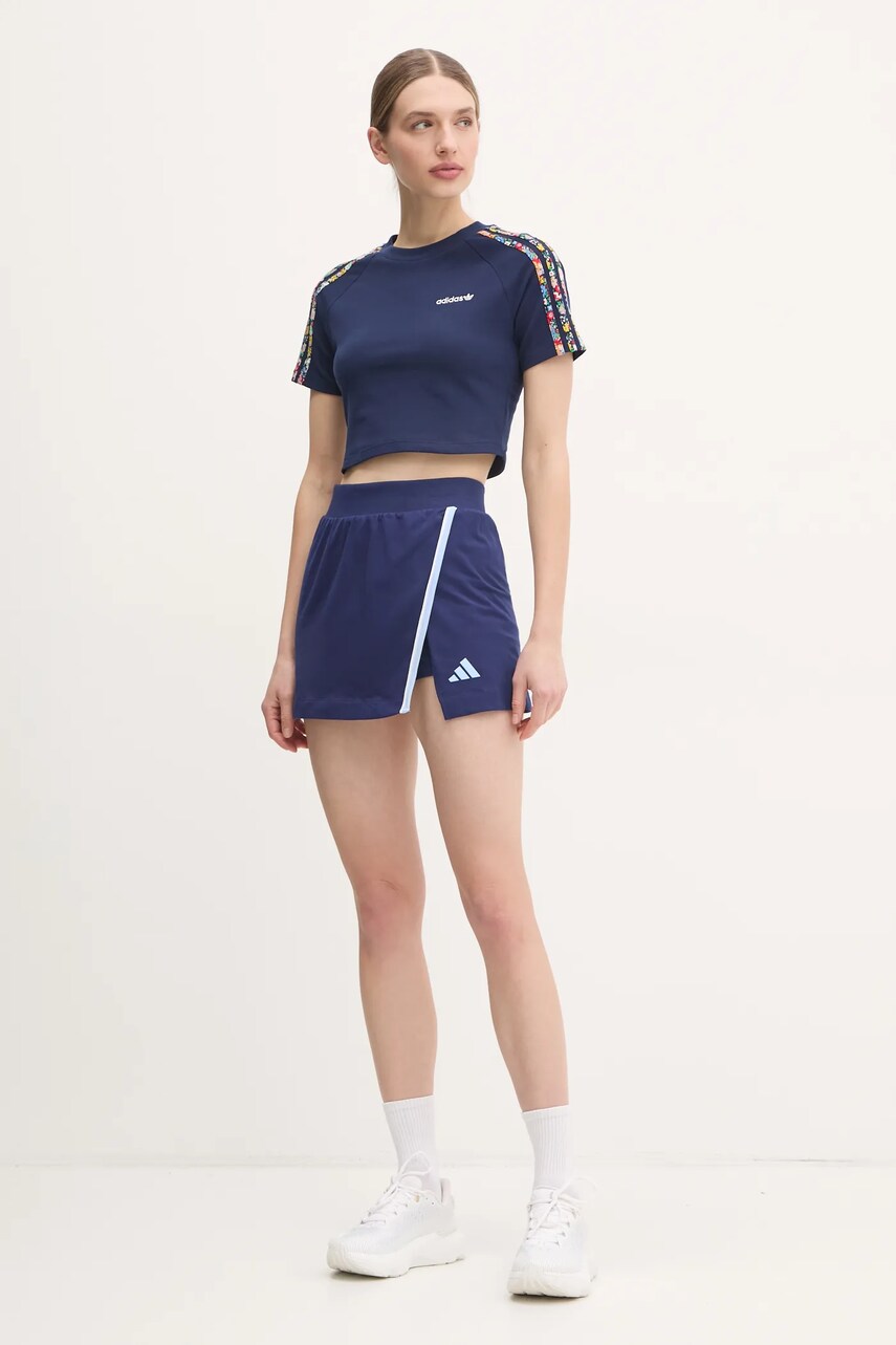 Футболка adidas Originals Liberty жіноча колір синій JC7788