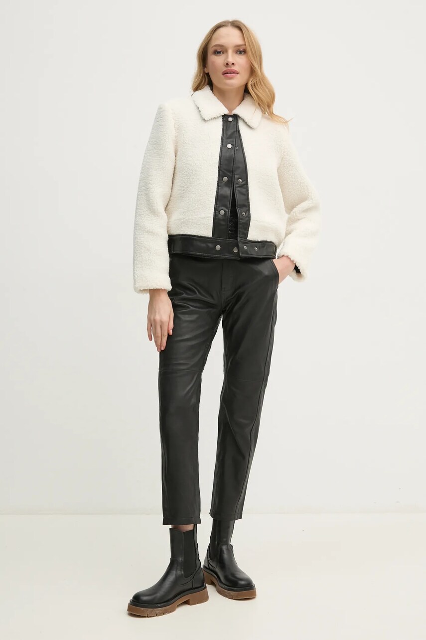 Топ Pepe Jeans LACEY жіночий колір чорний PL505993