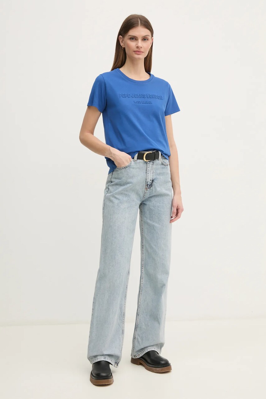 Бавовняна футболка Pepe Jeans LORETTA жіноча  PL505994