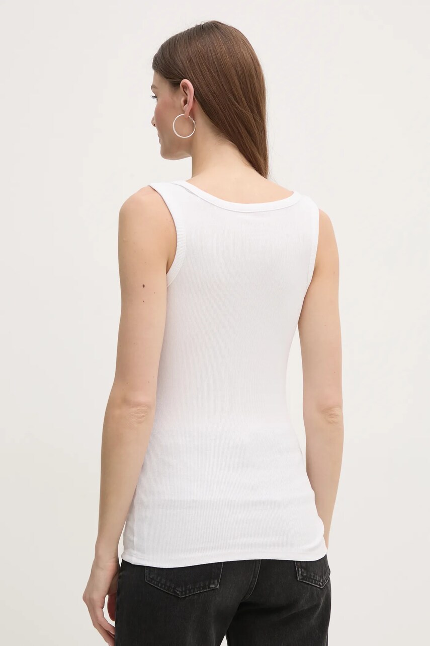 Топ Guess CHENILLE жіночий колір білий W5RP03 KA0H1