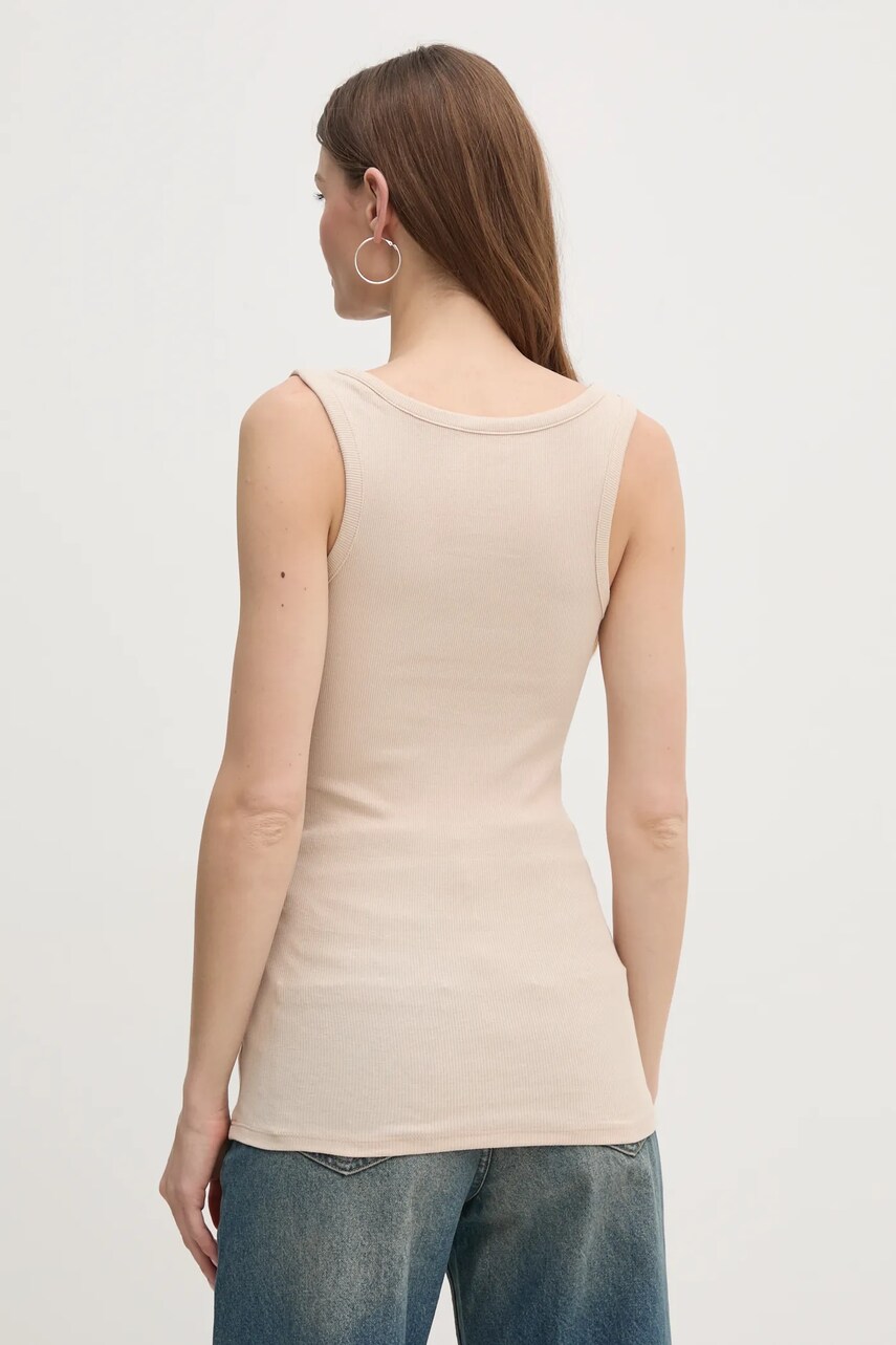 Топ Guess CHENILLE жіночий колір бежевий W5RP03 KA0H1