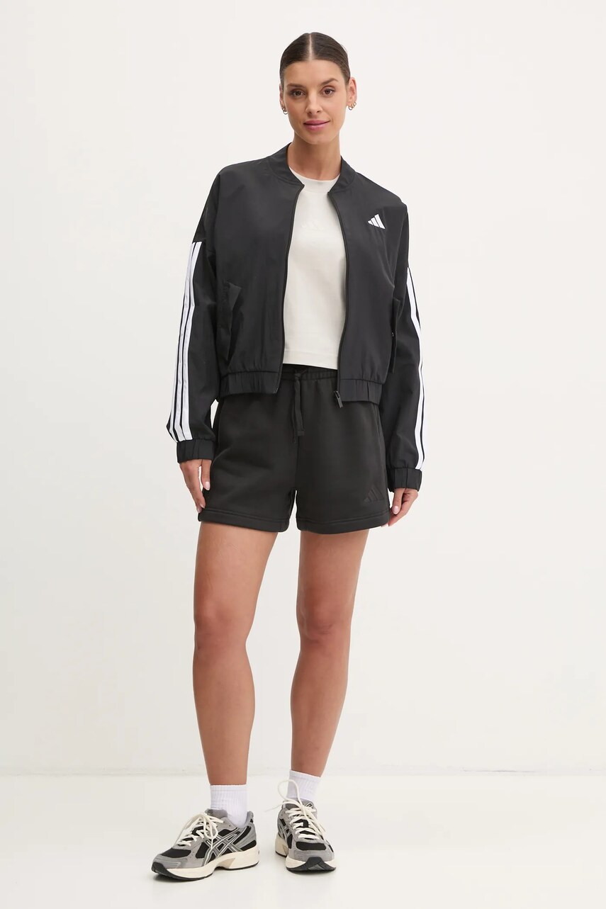 Бавовняна футболка adidas ALL SZN жіноча колір бежевий JJ1241