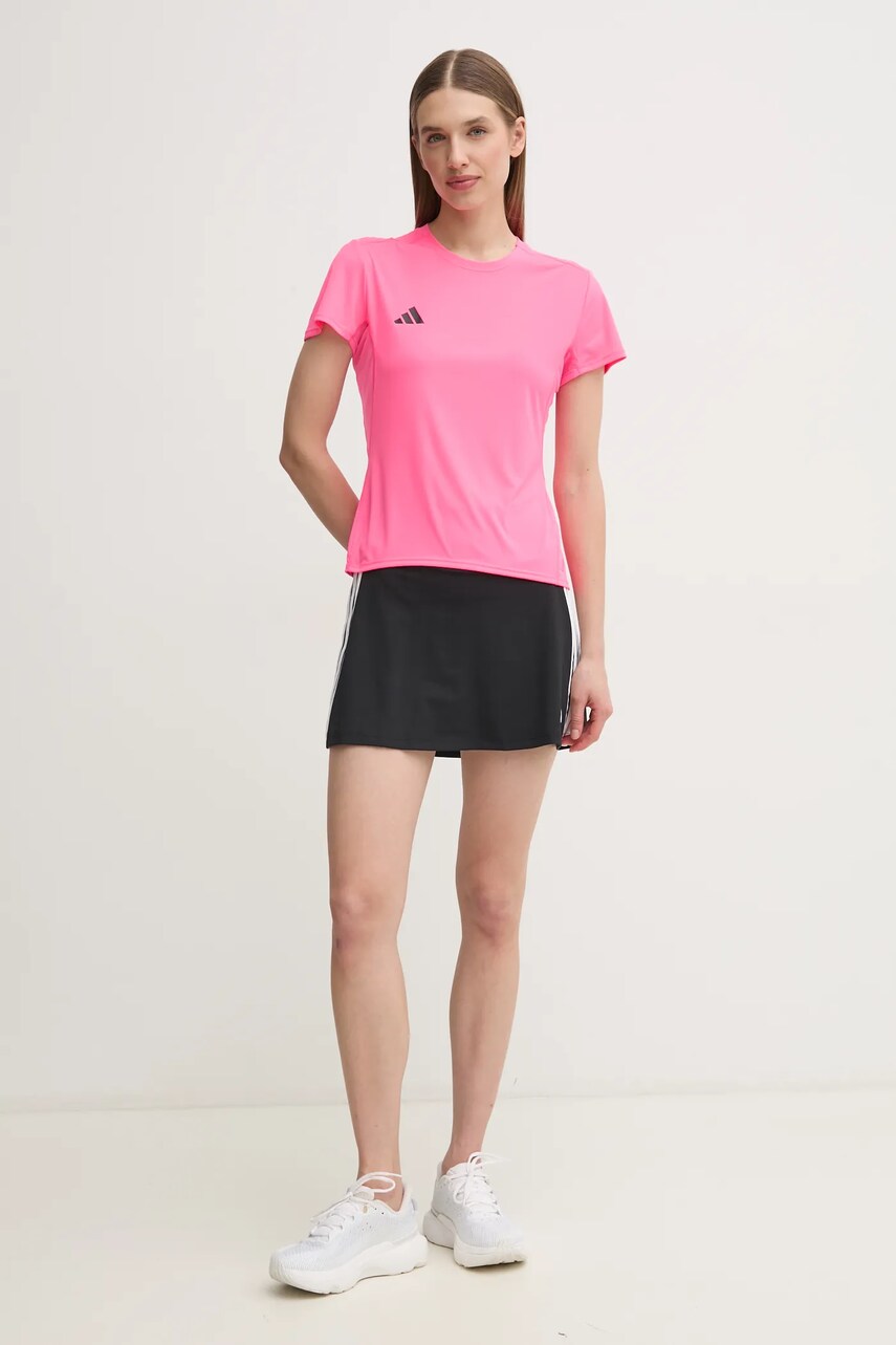 Бігова футболка adidas Performance Adizero Essentials колір рожевий JF3497