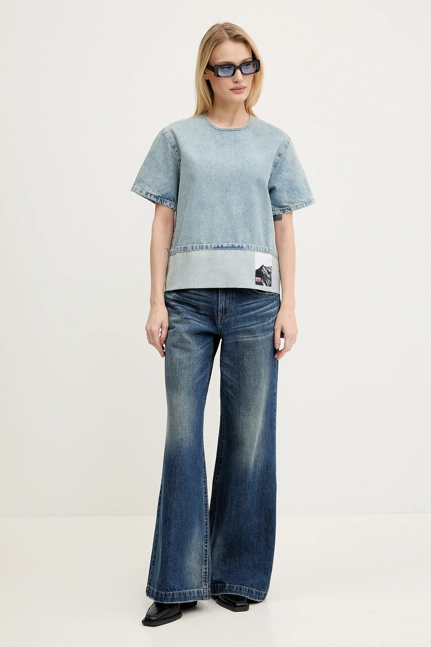Джинсова блузка Moschino Jeans 2 173 217