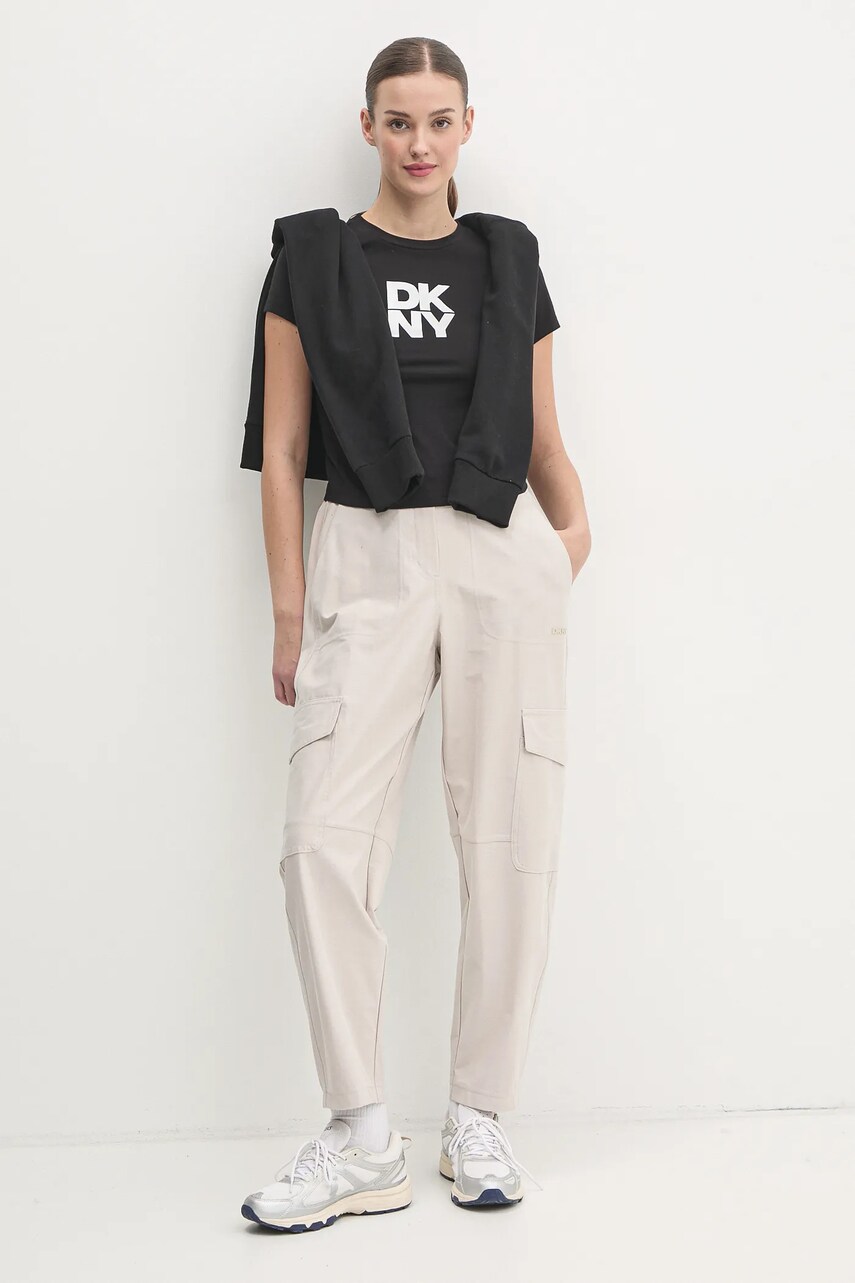 Футболка Dkny жіноча колір чорний DP5T1112