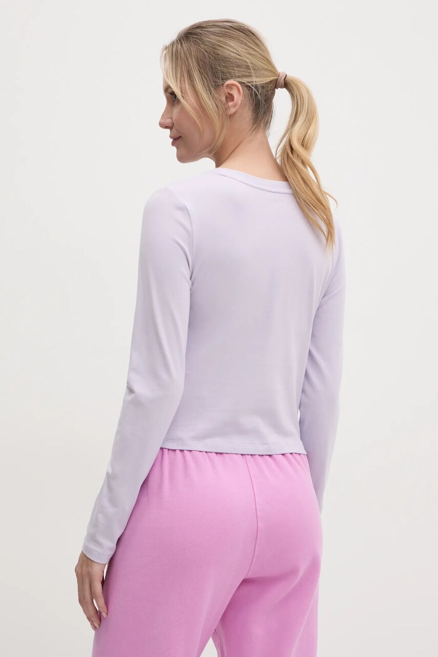 Лонгслів Dkny жіночий колір фіолетовий DP5T1113