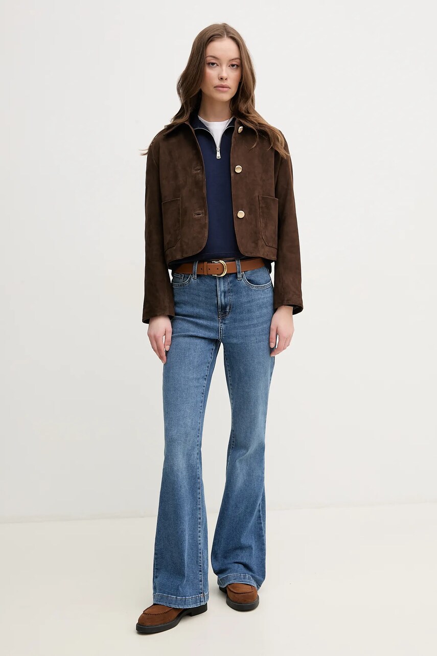 Бавовняна футболка Pepe Jeans MACY жіноча колір білий PL506012