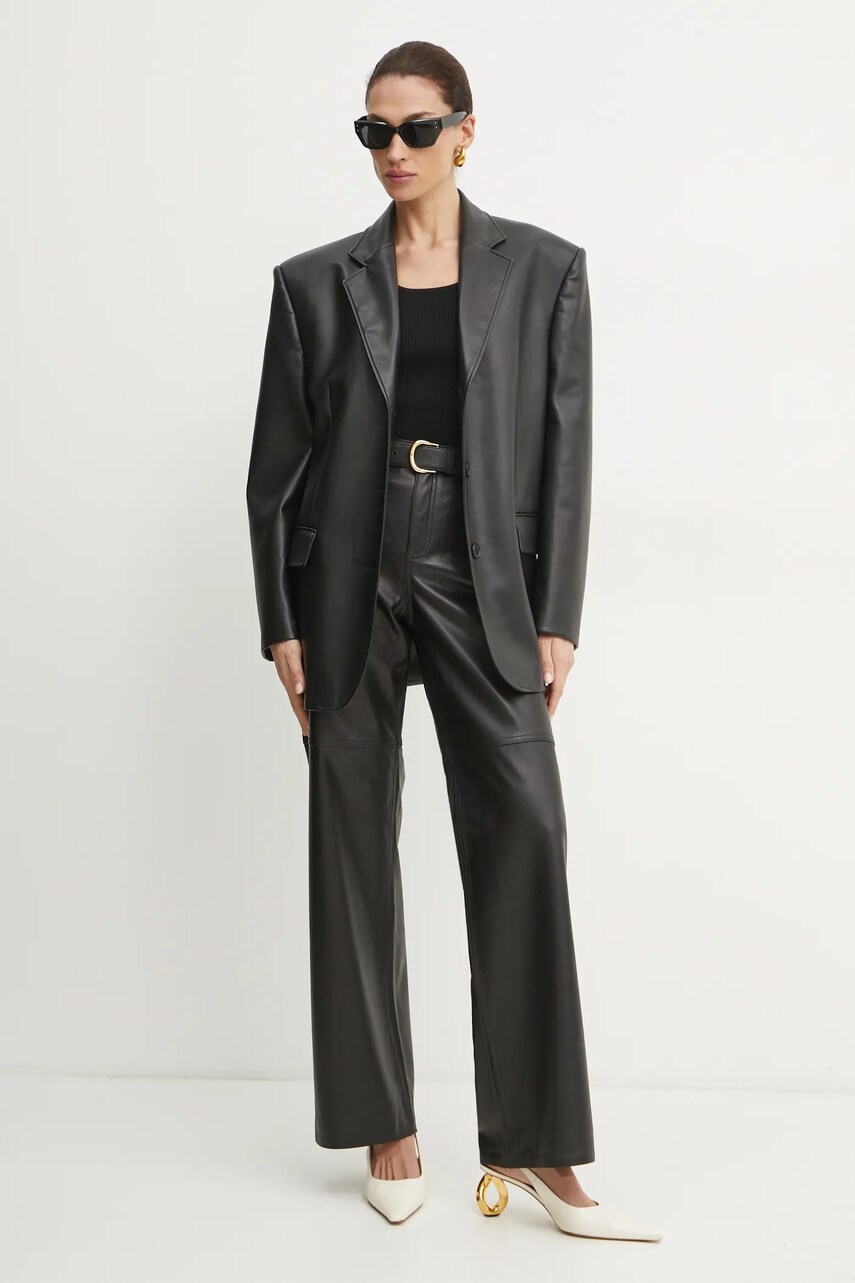 Топ MICHAEL Michael Kors колір чорний MR5615433D